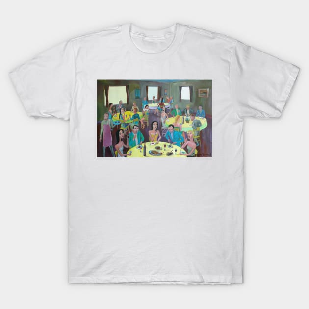 Food with friends T-Shirt by diegomanuel